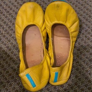Worn Mustard Tieks